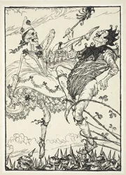 Tanzpartner, Illustration aus 